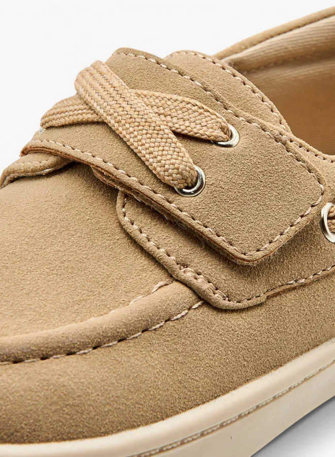 JUNIORS Lace Detail Slip-On Loafers