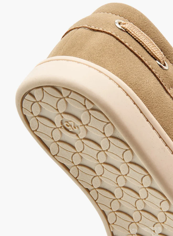JUNIORS Lace Detail Slip-On Loafers