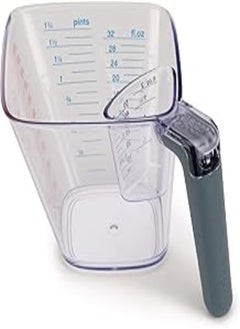 Joseph Joseph Joseph Joseph Align Angled 2-Piece Easy-Read Measuring Jug Set, 1 x 1L 1 x 50ml- Plastic 