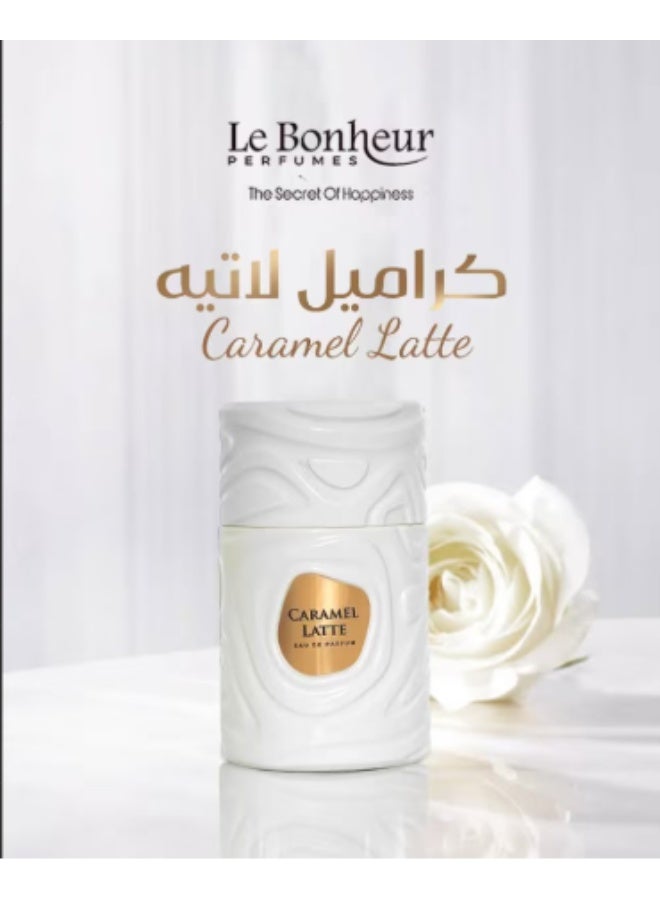 Le Bonheur Perfumes Caramel Latte - EDP -  For Unisex - 100ml - Image 5