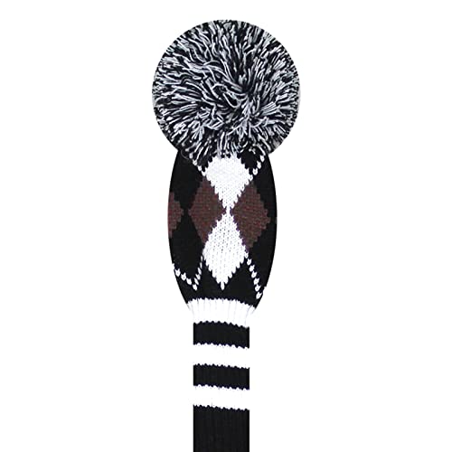 Scott Edward Knit Golf Club Cover for Woods and Driver Set of 5 Head Covers Protect Driver Wood(460cc) 1 Fairway Wood2 and Hybrid/UT2 with Rotating Club Number Tags - Image 4