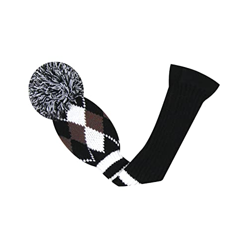 Scott Edward Knit Golf Club Cover for Woods and Driver Set of 5 Head Covers Protect Driver Wood(460cc) 1 Fairway Wood2 and Hybrid/UT2 with Rotating Club Number Tags - Image 5
