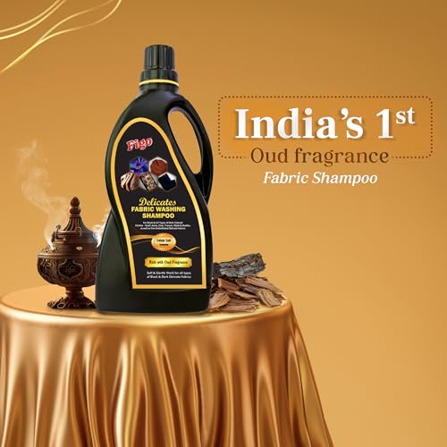 Figo Delicate Fabric Washing Shampoo-1 ltr Liquid detergent | Indias First Oud Fragrance Fabric Care| Color Care Suitable for Top-Load & Front Load & Bucket wash. - Image 2