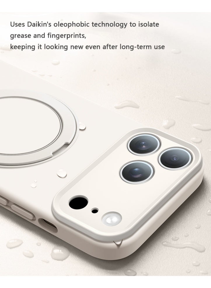 حبل تعليق للهاتف متوافق مع آيفون 17، حامل دوار من السيليكون السائل يغطي الهاتف بالكامل، غطاء ناعم مقاوم للصدمات - Image 3