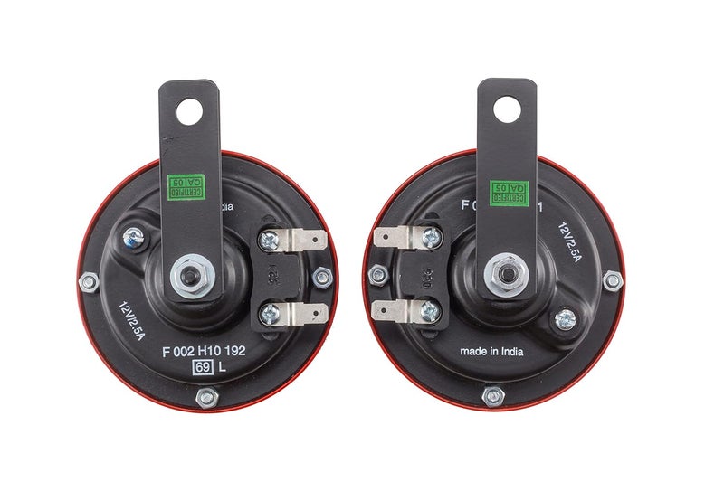 Bosch_FC4 Disc Horns_Horn_Red_Colour_12 V_Set of 2_ For Car, LCV,3-Wheeler,Bike - Image 3