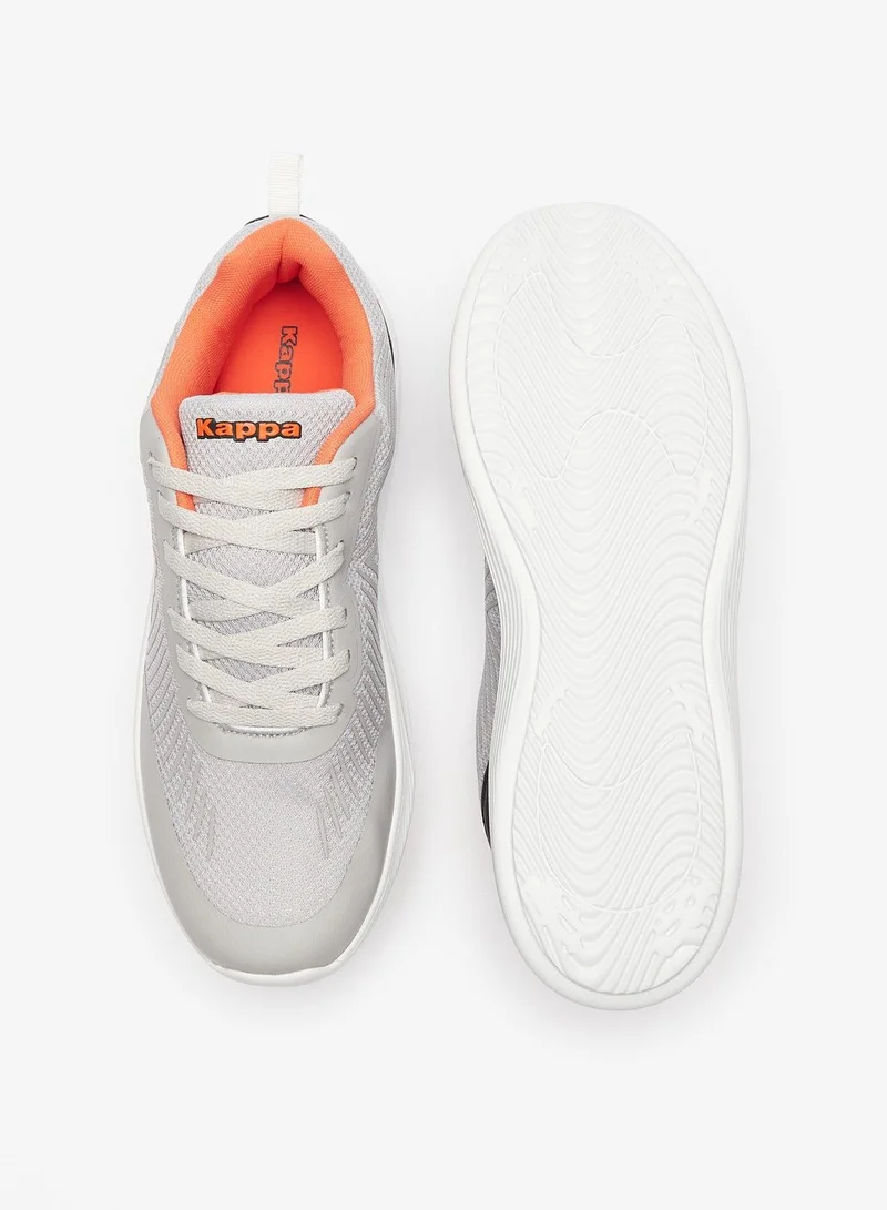 Kappa Kappa Men'S Logo Print Sports Shoes With Lace-Up Closure