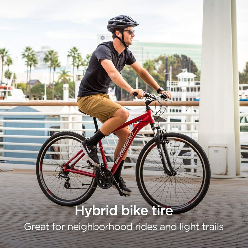 Schwinn Replacement Bike Tire, 26" x 1.95" Hybrid Bike Tire, Smooth Tread Pattern, Puncture Guard, Fits Internal Rim Widths 19mm-29mm, PSI Range 40 to 65 - Image 2