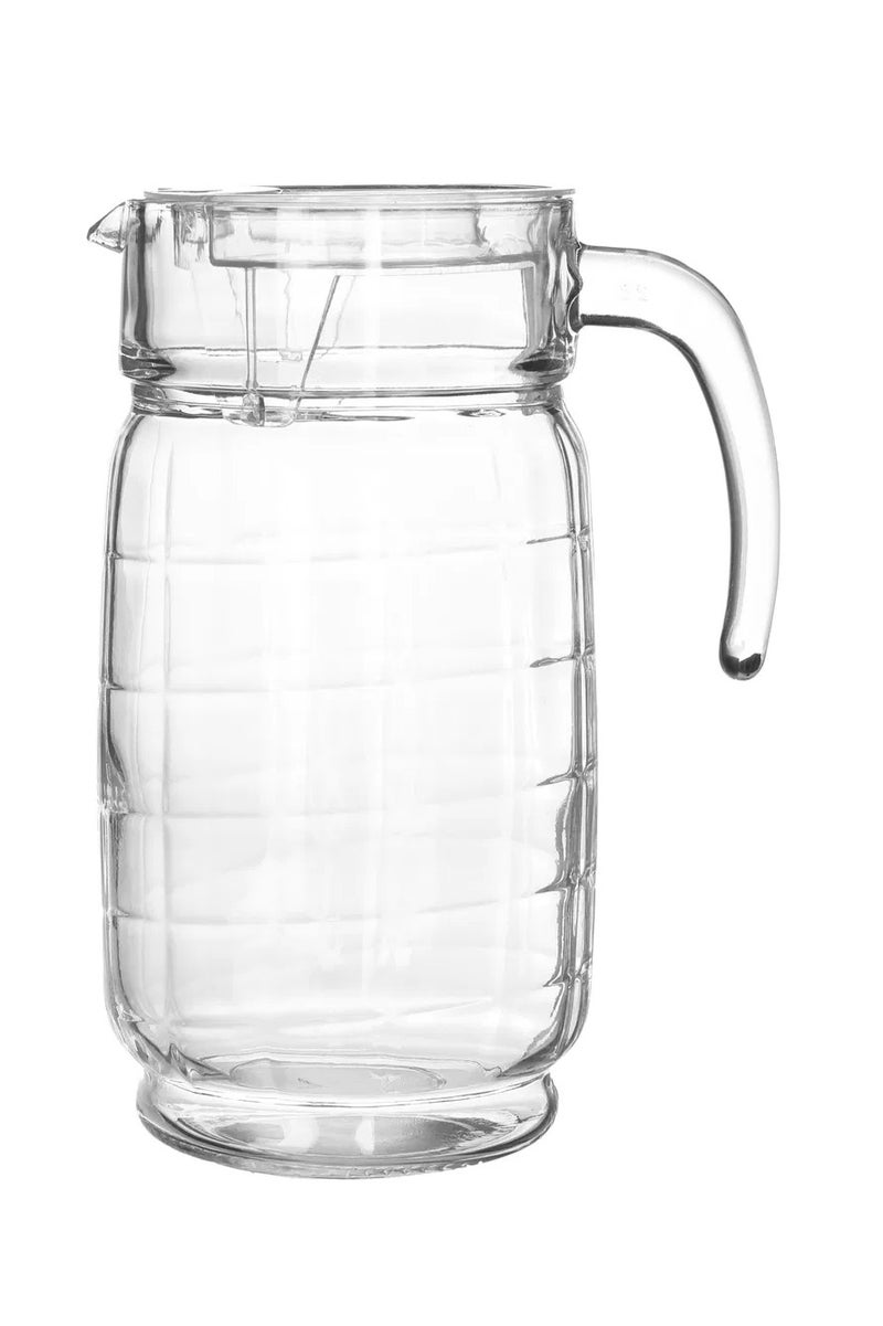 Alsaif Gallery Geek Al Saif Gallery Glass, 1800 ml, Lid - Clear - Image 1
