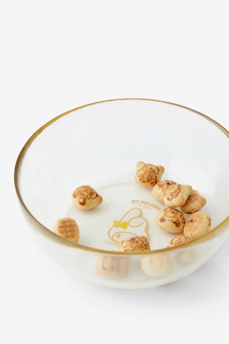 Typo Collab Glass Bowl