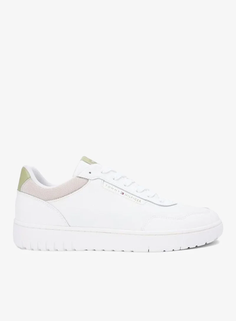 Tommy Hilfiger Fine Cleat Basketball Sneakers With Leather
