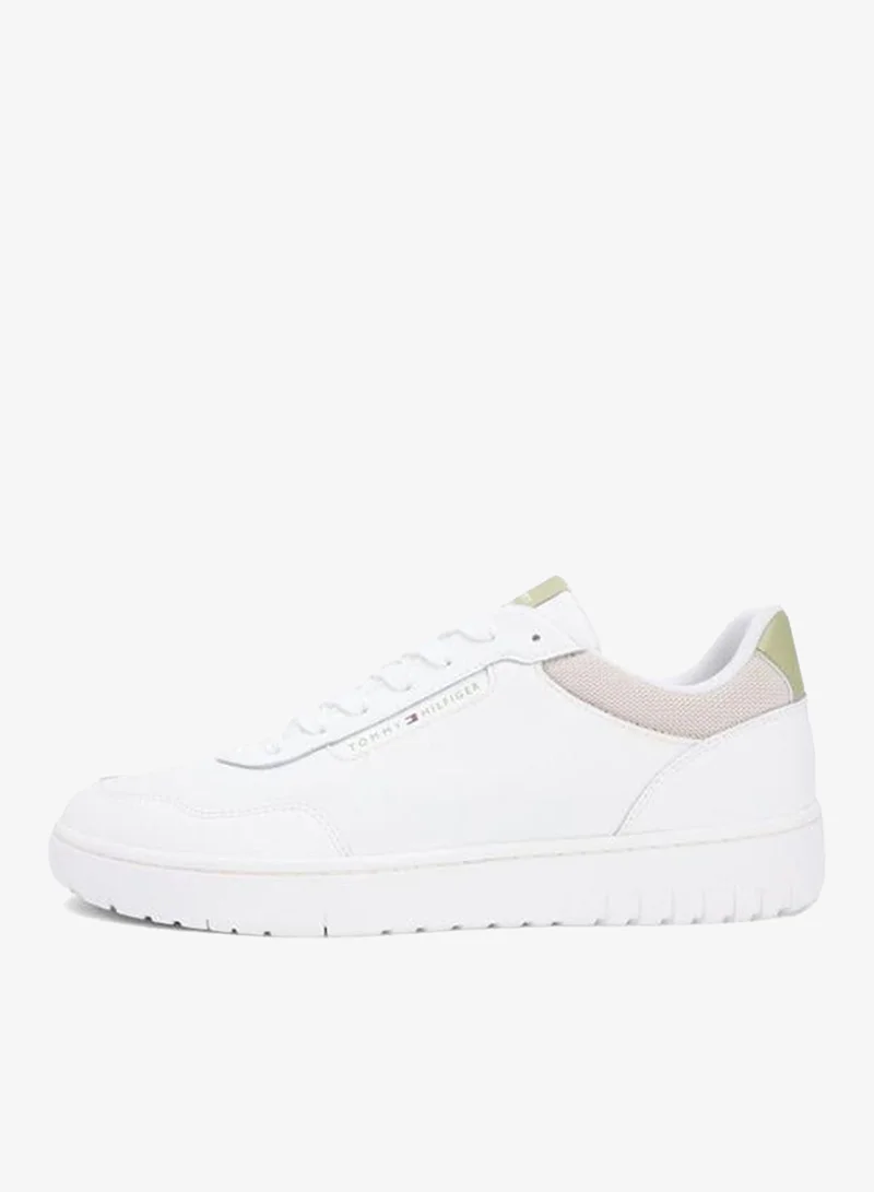 Tommy Hilfiger Fine Cleat Basketball Sneakers With Leather