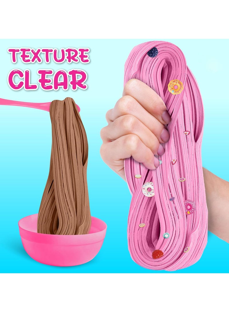 SIMDOW Ice Cream Slime Kit for Girls, Amazing Ice Cream Slime Making Kit to Make Butter Slime, Cloud Slime & Foam Slimes – Stress Relief Party Favors & Great Gift Idea - Image 4