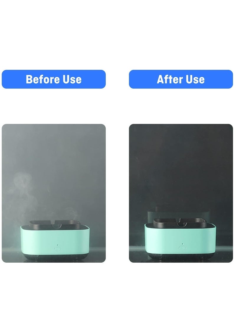 Smokeless Ashtrays for Car Indoor, 2 in 1 Air Purifier Multifunctional Negative Ion Air Fresher for Home,Office, Outdoor Green - Image 3
