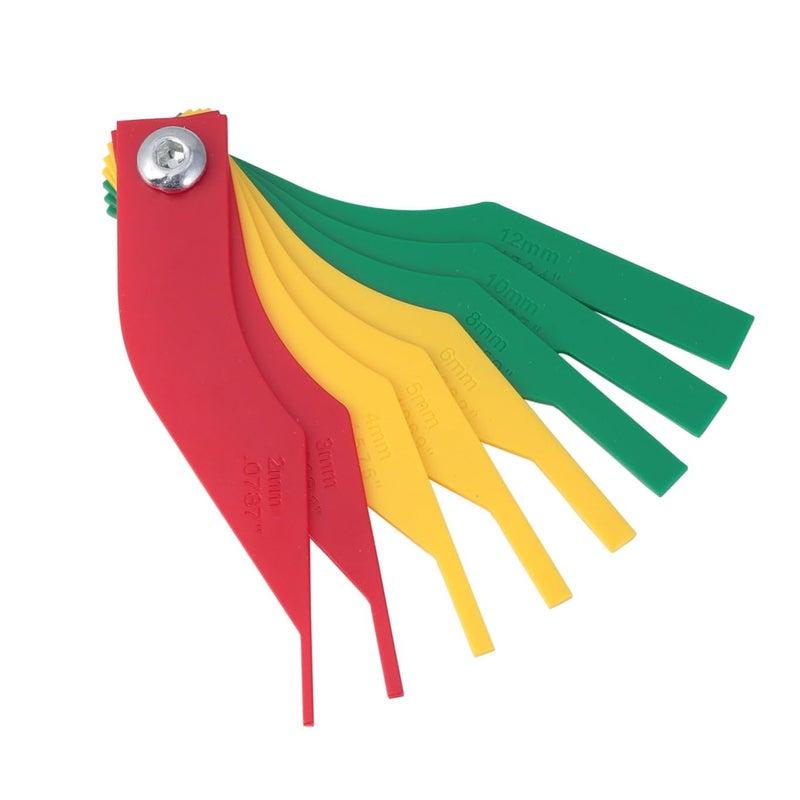 Brake Pad Thickness Gauge Plastic Wear Detection Tool Car Automotive Measurement - Image 2