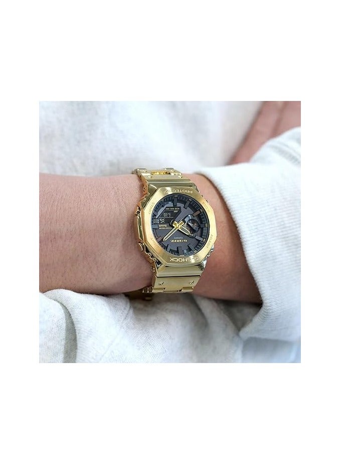 كاسيو Casio G-Shock Full Metal Gold Limited Edition Mens Watch GMB2100GD-9A - Image 2
