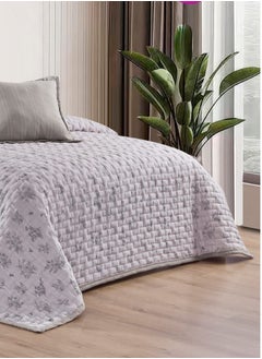 Bedspread comforter set consisting of 4 pieces, polyester comforter, size 160 by 210 cm - pzsku/ZB209B2AE77453C508F5FZ/45/_/1740159795/c47cbaa4-bfc8-467f-bb0e-826afff70d70