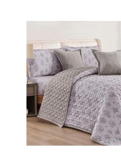 Bedspread comforter set consisting of 4 pieces, polyester comforter, size 160 by 210 cm - pzsku/ZB209B2AE77453C508F5FZ/45/_/1740159796/dc2c85df-e360-477a-a78a-0de1e626a4ea