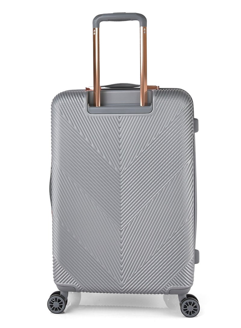 Travel set of 2 Carry-on from Track, Hard – 20+14 inch, 4 wheels.