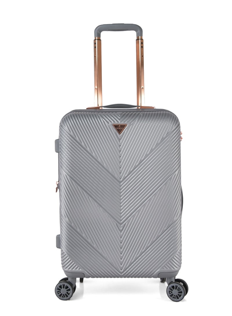 Travel set of 2 Carry-on from Track, Hard – 20+14 inch, 4 wheels.