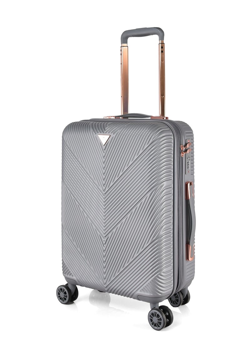 Travel set of 2 Carry-on from Track, Hard – 20+14 inch, 4 wheels.