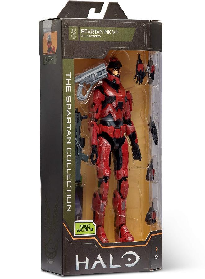 HALO 6.5" The Spartan Collection - Spartan MK VII Highly Articulated, Poseable with Weapon Accessories - Scaled to Play & Display - Image 3