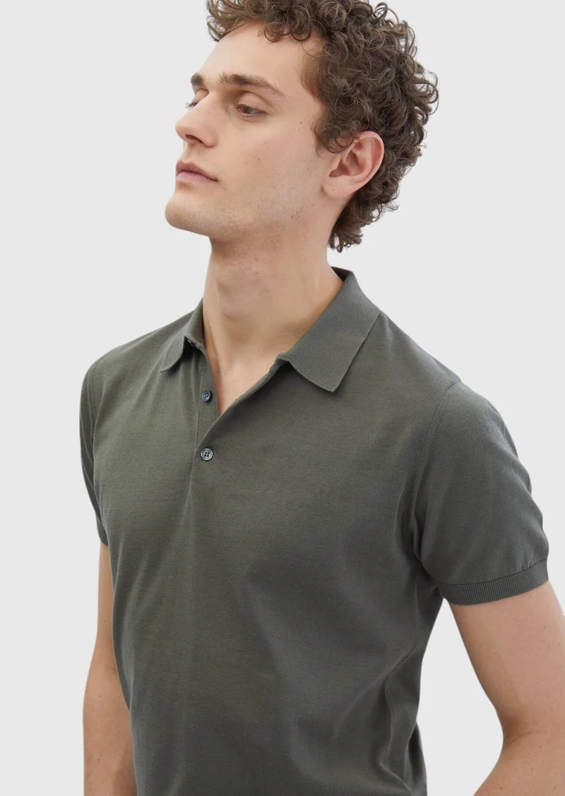 RAMSEY Khaki Knitwear