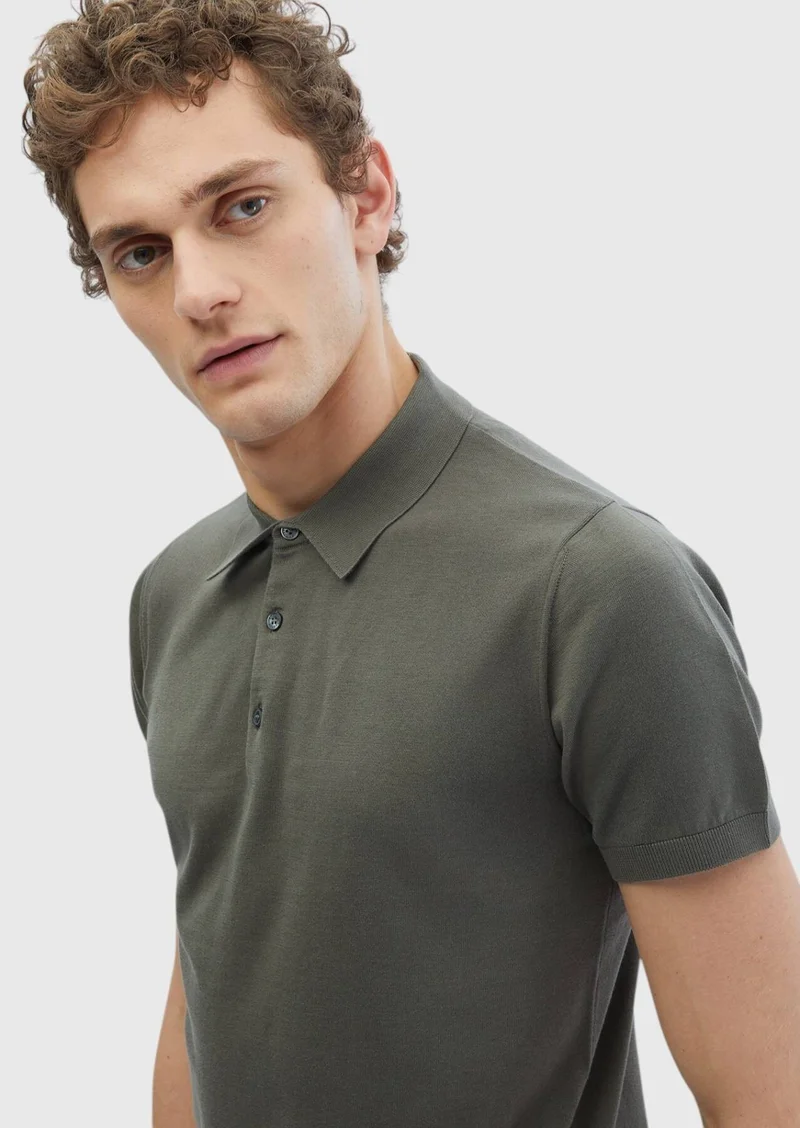 RAMSEY Khaki Knitwear