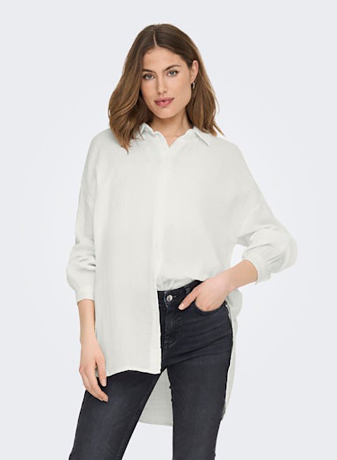 ONLY Womens Thyra Oversized Shirt Woven - Image 2