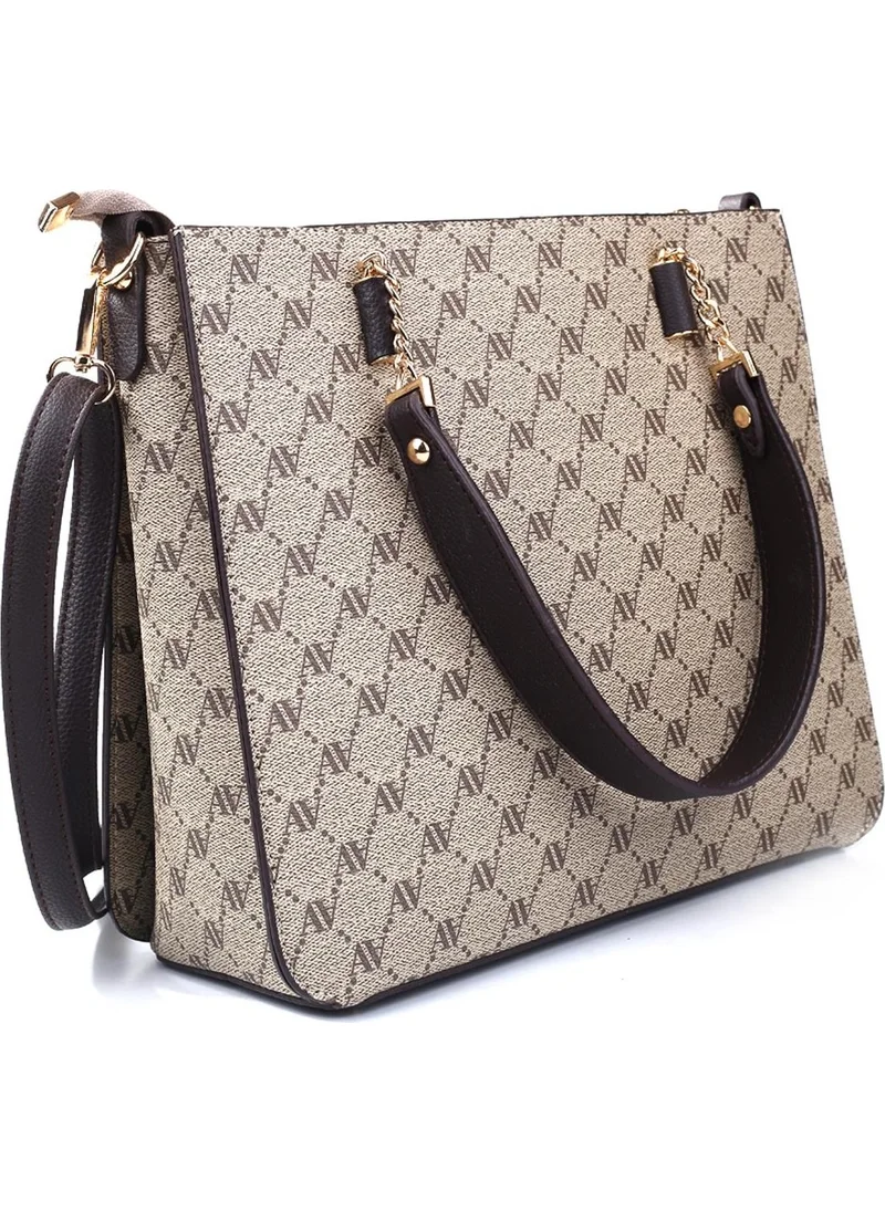 ARMINE 362 Dot Printed Women's Hand & Shoulder Bag