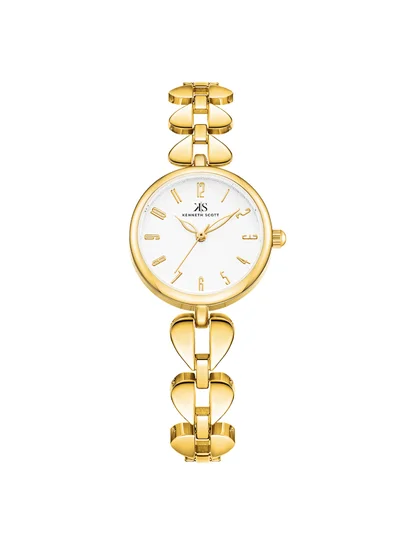 KENNETH SCOTT Women's Alloy Analog Watch K23504-GBGW - 26 mm