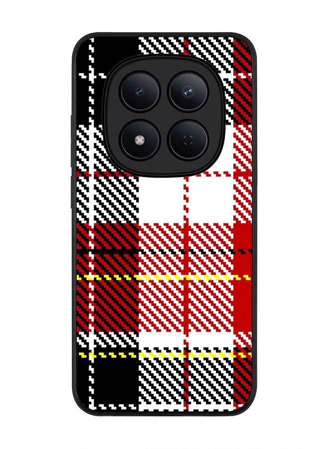 For Xiaomi Redmi Note 15 Pro 5G Case,Slim fit Camera Protection, Shockproof Thin Phone cover  - English Flannel