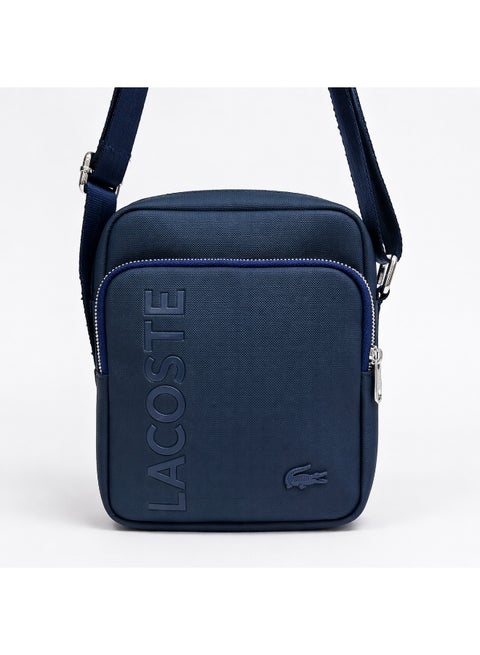 Lacoste Navy Crossbody Bag – Modern Compact Shoulder Bag
