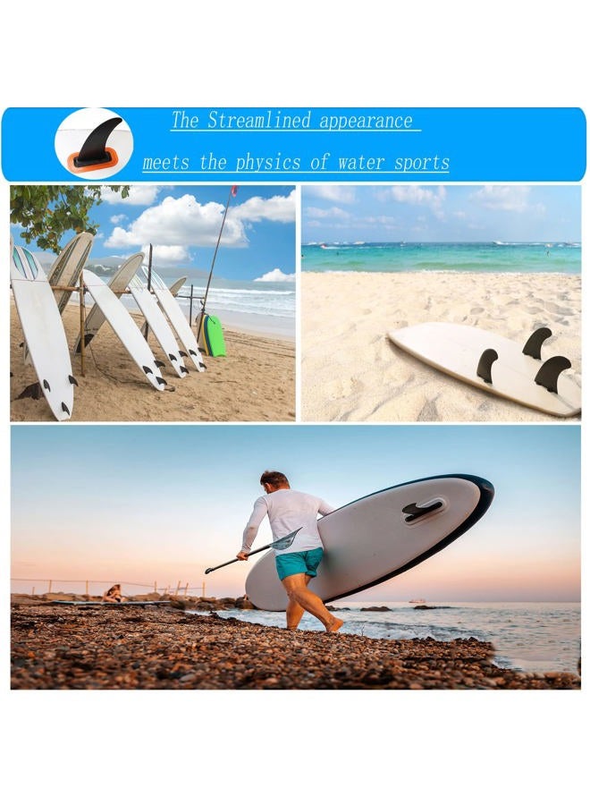 EIKEJI زعنفة SUP، زعنفة مدعمة من النايلون لركوب الأمواج، زعنفة مركزية بديلة عالمية لملحقات SUP للوحة ركوب الأمواج، لوح طويل، لوح ركوب الأمواج، قارب كاياك قابل للنفخ - Image 5