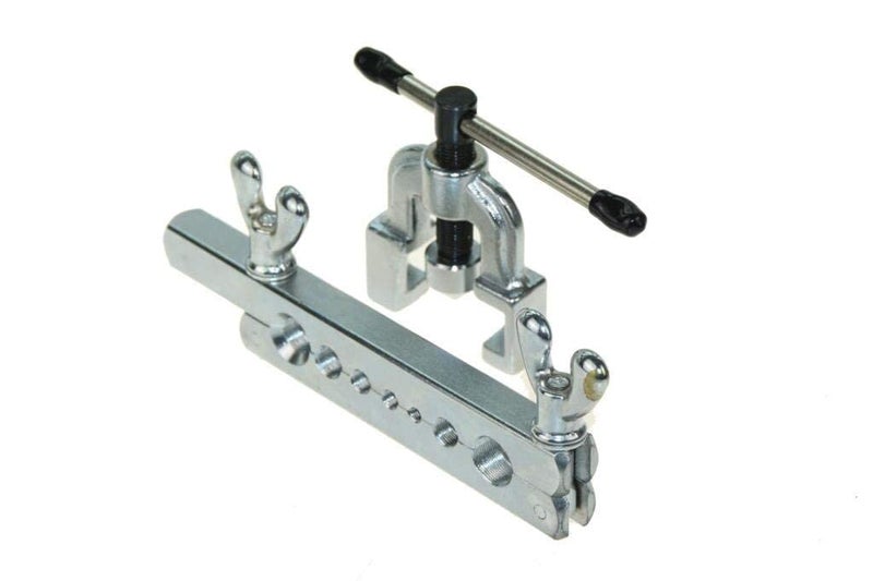 ISC 7 Dies Flaring Tools Set Air Conditioning Parts Special Maintenance Tool Air Conditioner Car Refrigerator Copper Tube Tool 6"Inch Long Nose Plier, 3-28mm Tube Cutter Set - Image 5