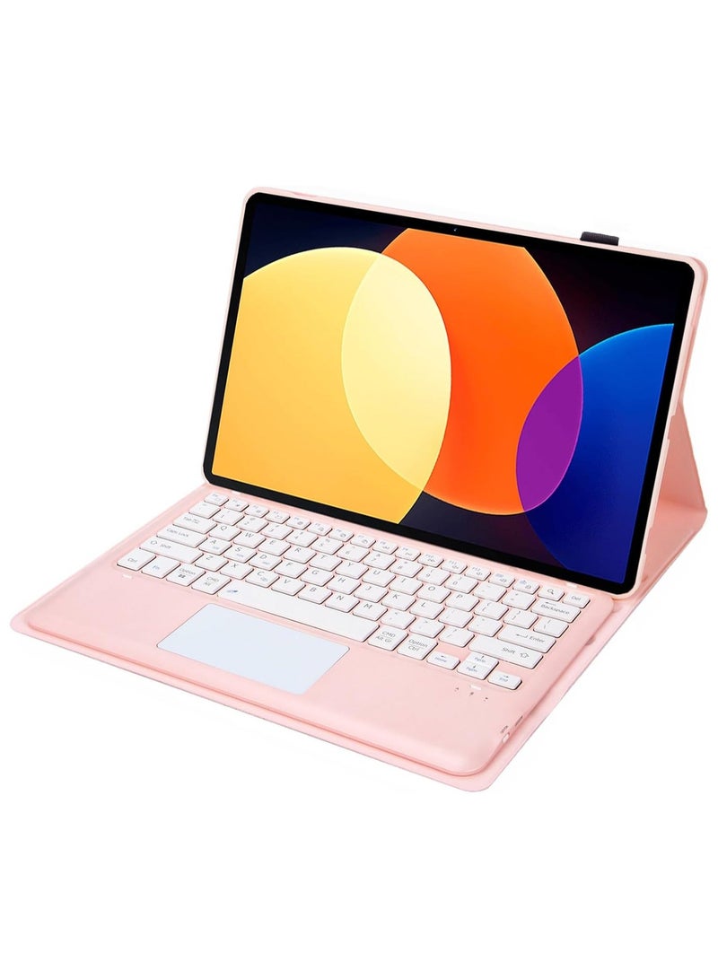 Touchpad Removable Bluetooth Keyboard Cover Compatible with Honor Pad X9 11.5 inch 2023 Magnetic Case Pen Holder  - Image 1