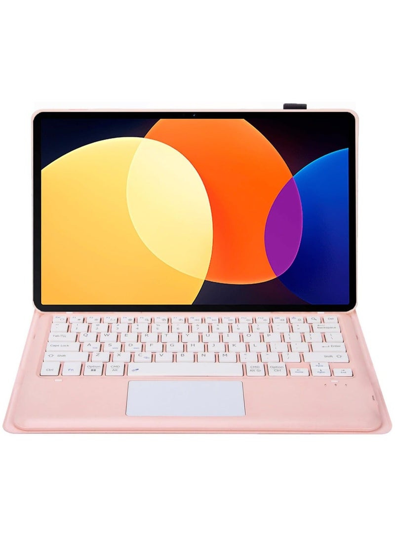 Touchpad Removable Bluetooth Keyboard Cover Compatible with Honor Pad X9 11.5 inch 2023 Magnetic Case Pen Holder  - Image 3