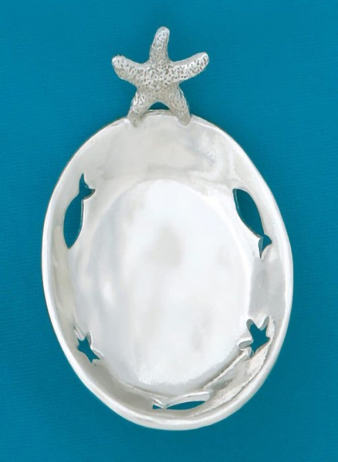 Basic Spirit Mini Starfish Whimsy Handcrafted Pewter Trinket Bowl Dish for Jewelry Soup Beach Ocean Coastal Lover - Image 2
