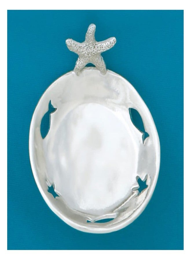 Basic Spirit Mini Starfish Whimsy Handcrafted Pewter Trinket Bowl Dish for Jewelry Soup Beach Ocean Coastal Lover - Image 1