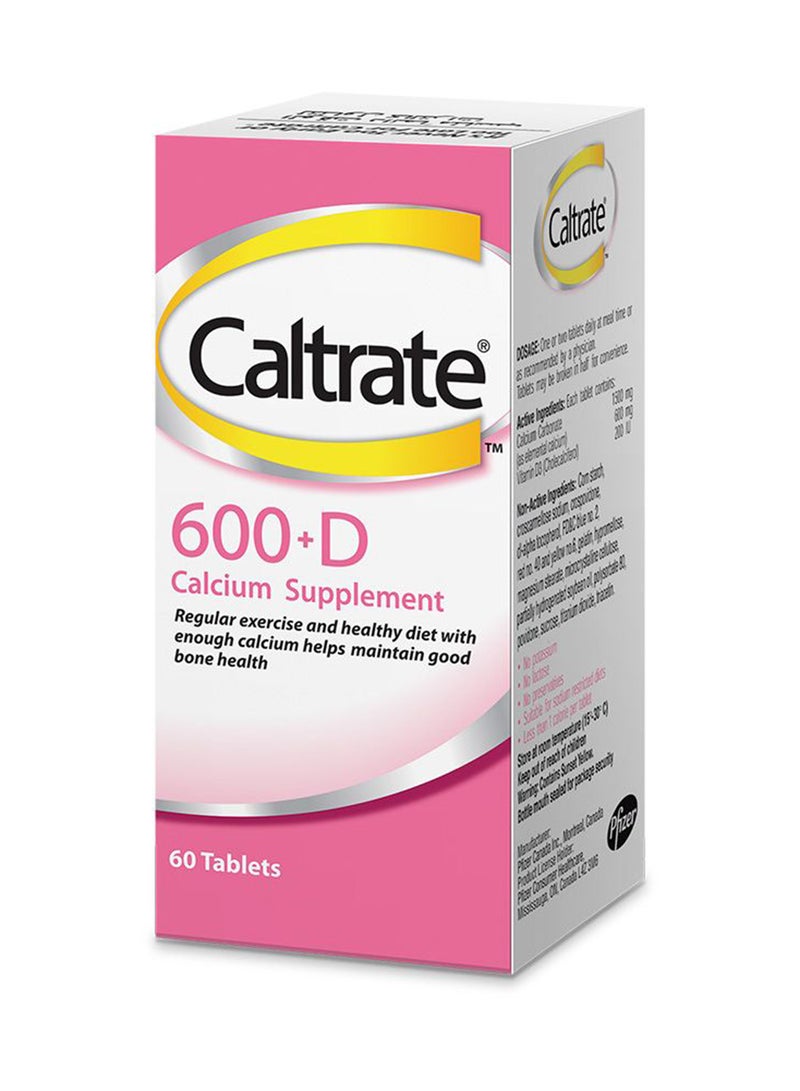 Bone Health Vitamin D 600 Mg Tablets 60'S