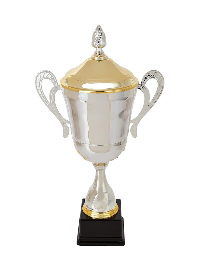 Charly 90123B Coppa Sportiva Trophy with Fix Gold Lid, Gold/Silver - Image 2