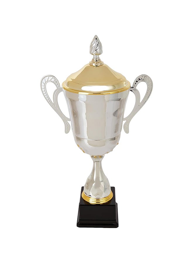 Charly 90123B Coppa Sportiva Trophy with Fix Gold Lid, Gold/Silver - Image 4