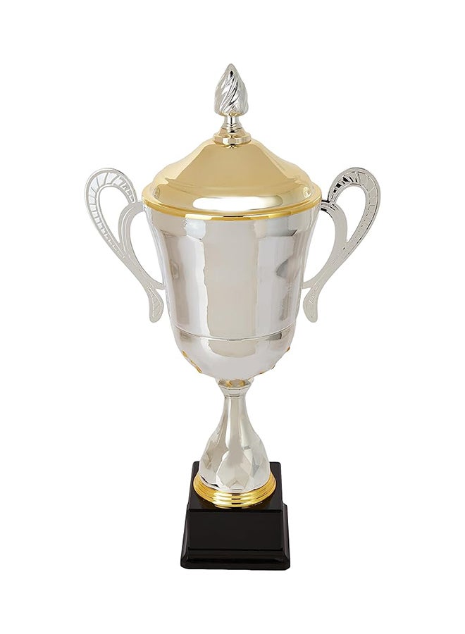 Charly 90123B Coppa Sportiva Trophy with Fix Gold Lid, Gold/Silver - Image 1