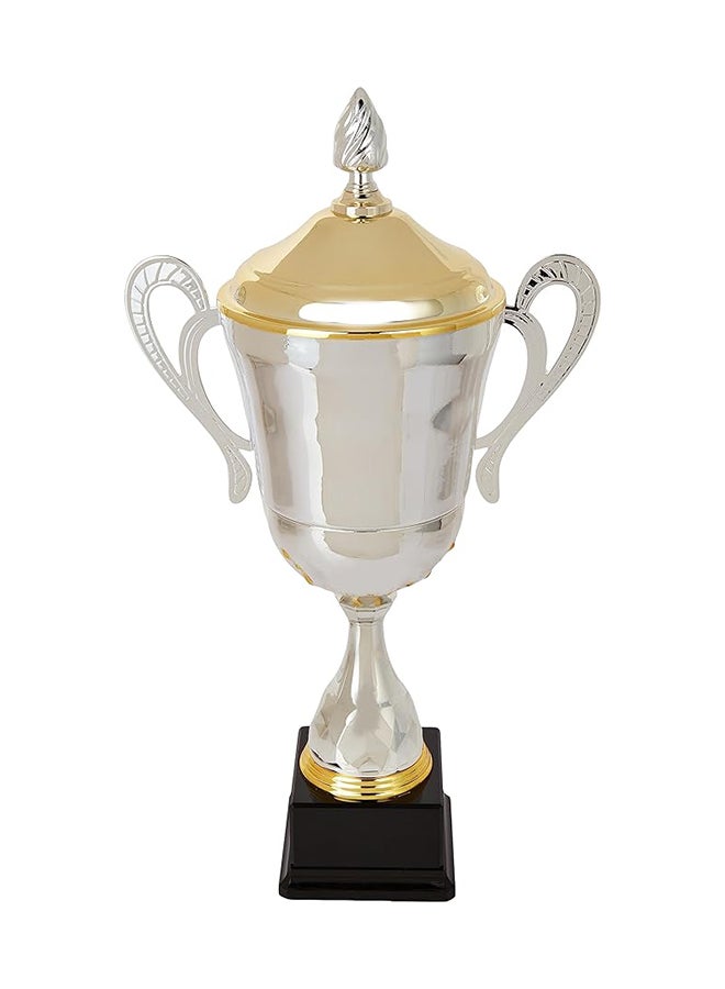 Charly 90123B Coppa Sportiva Trophy with Fix Gold Lid, Gold/Silver - Image 3