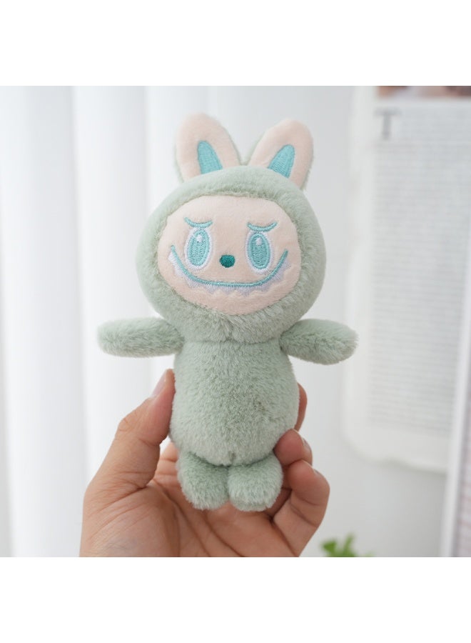 NIBEMINENT 1 Pcs Cartoon Labubu Plush Figurine, Keychain, Bag Pendant  - Image 1