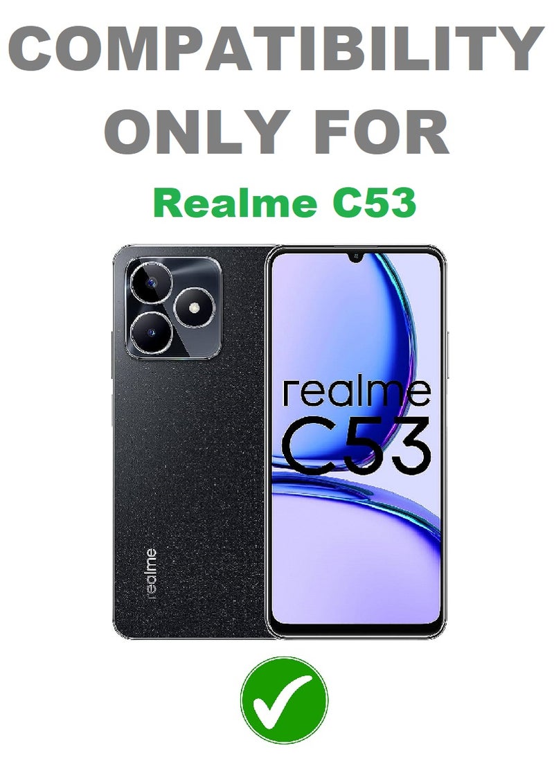 we3 2 Piece Tempered Glass Screen Protector Anti-Spy Privacy Designed For Realme C53 Full Screen Coverage And Bubble Free - Image 3