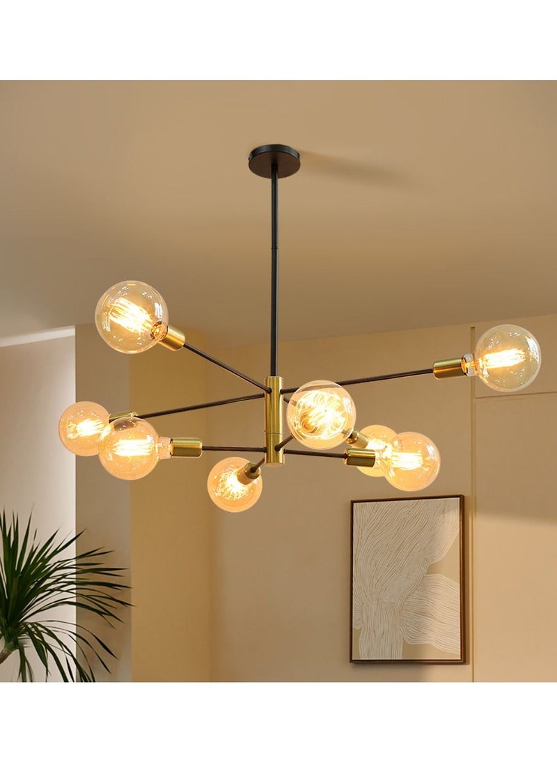 ثريا حديثة إسكندنافية E27 LED مصباح إضاءة منزلية لغرفة النوم وغرفة المعيشة ثريا LED  - Image 1