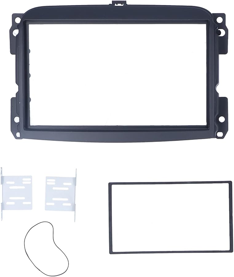 2015 لوحة واجهة راديو السيارة ثنائي الدين مع دي في دي ملاحة ABS تقليم لا يلزم تعديل - Image 2