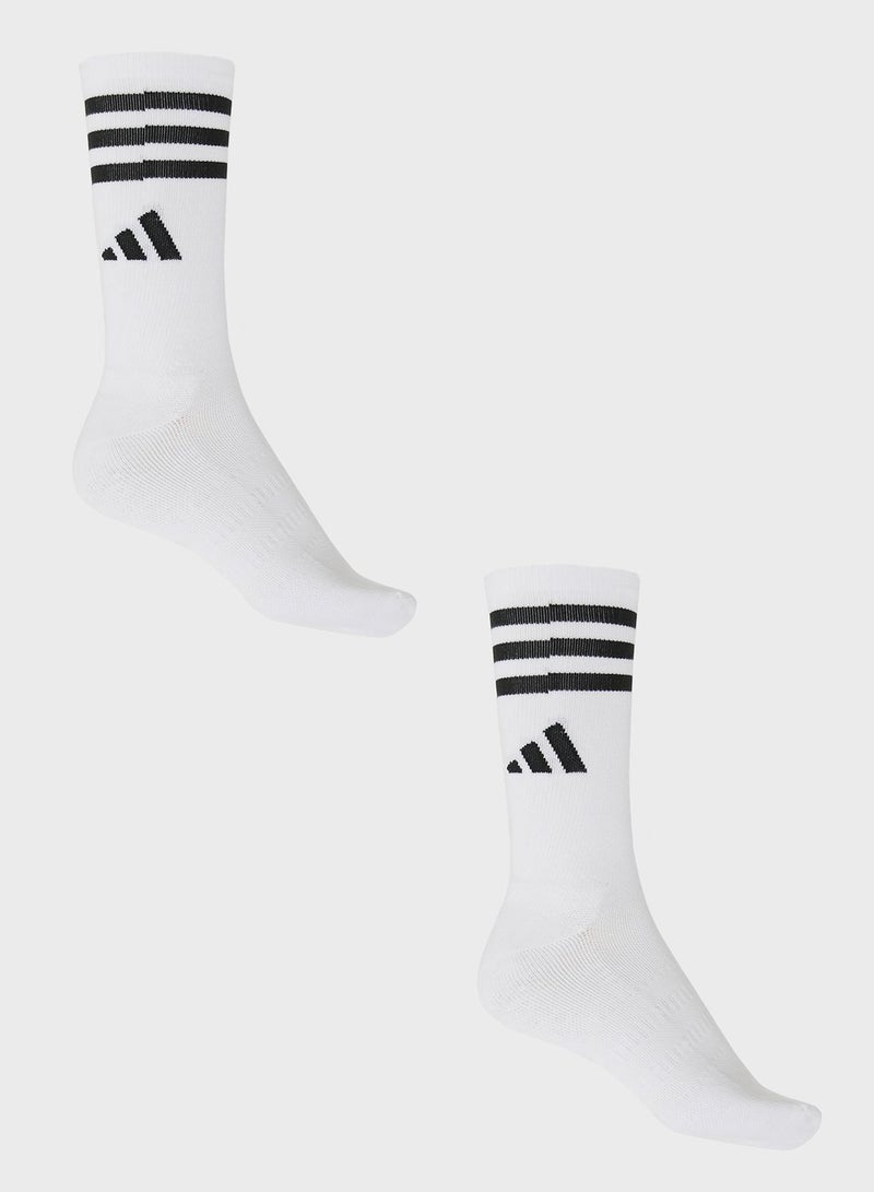 Adidas 3 Pack Crew Socks - Image 1