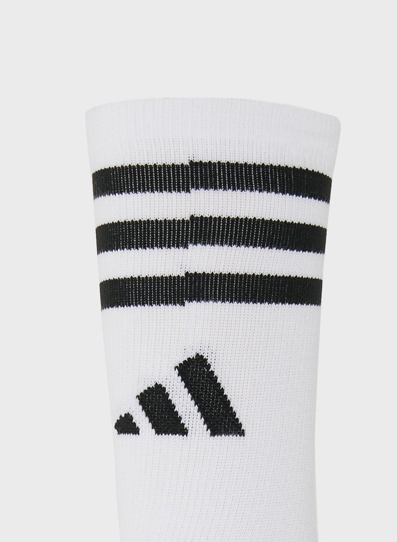 Adidas 3 Pack Crew Socks - Image 3