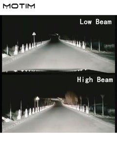 Motim 2 Pieces Car LED Headlight Bulbs Kits H8/9/11, IP67 Waterproof Car LED Headlight Bulbs 6000K 10000LM, High Low LED Bulbs Lamp, Plug and Play  - Image 4